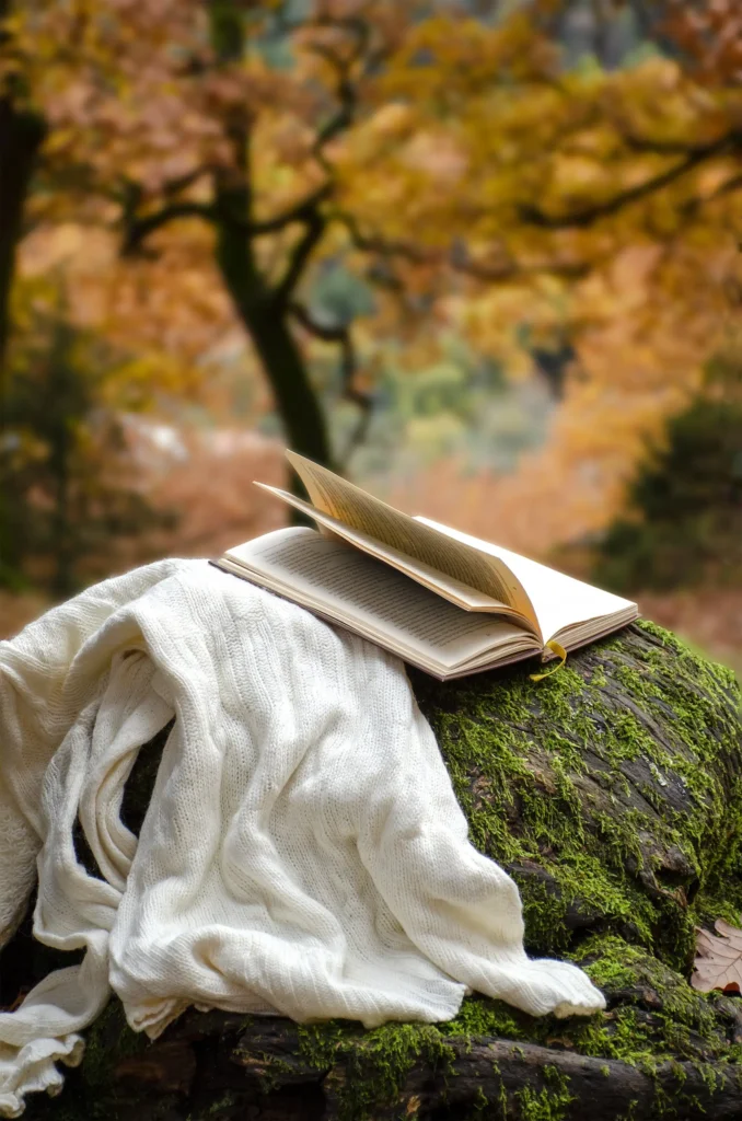 Livre nature - histoires de jeûne et lecture pendant le séjour
